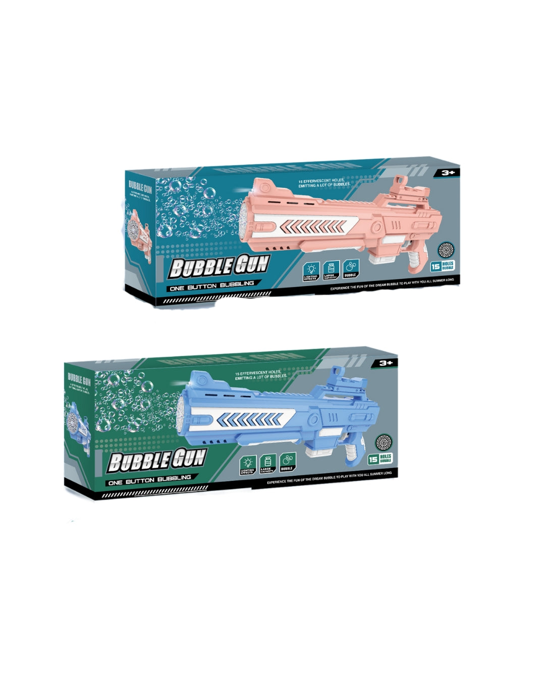 Electric Bubble Gun (Assorted)