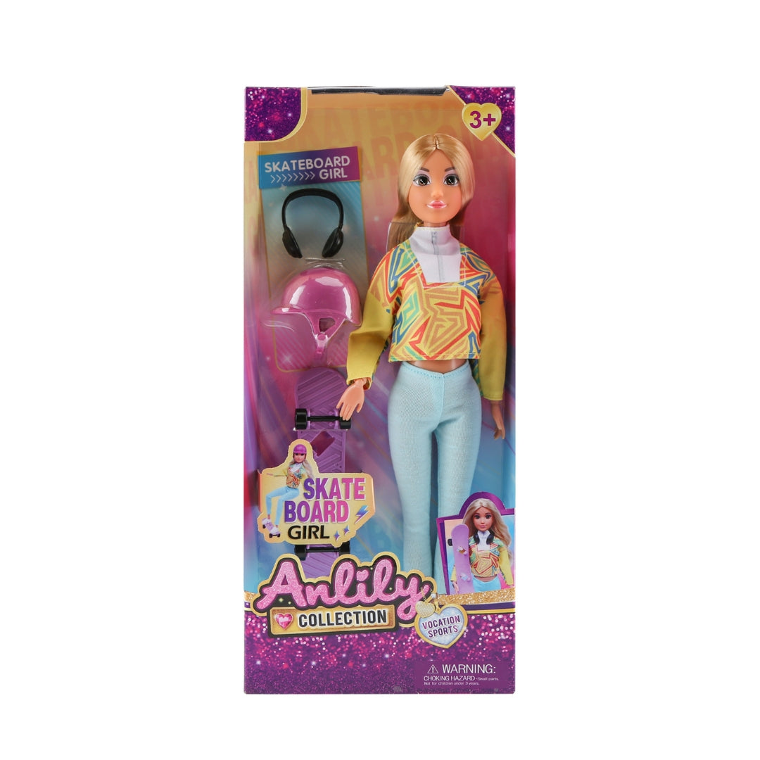 Anlily Skate Board Girl