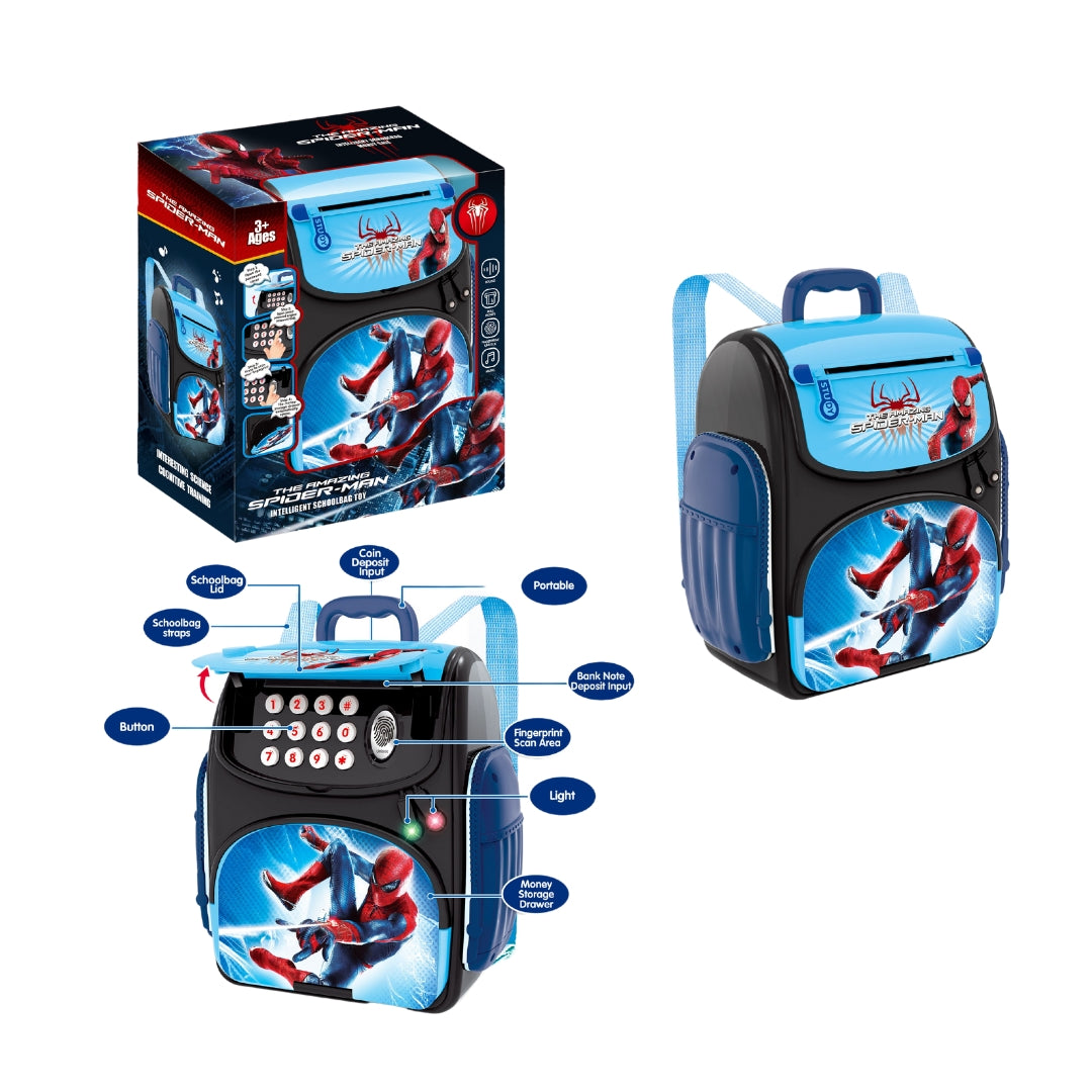 The Amazing Spiderman Backpack Piggy Bank