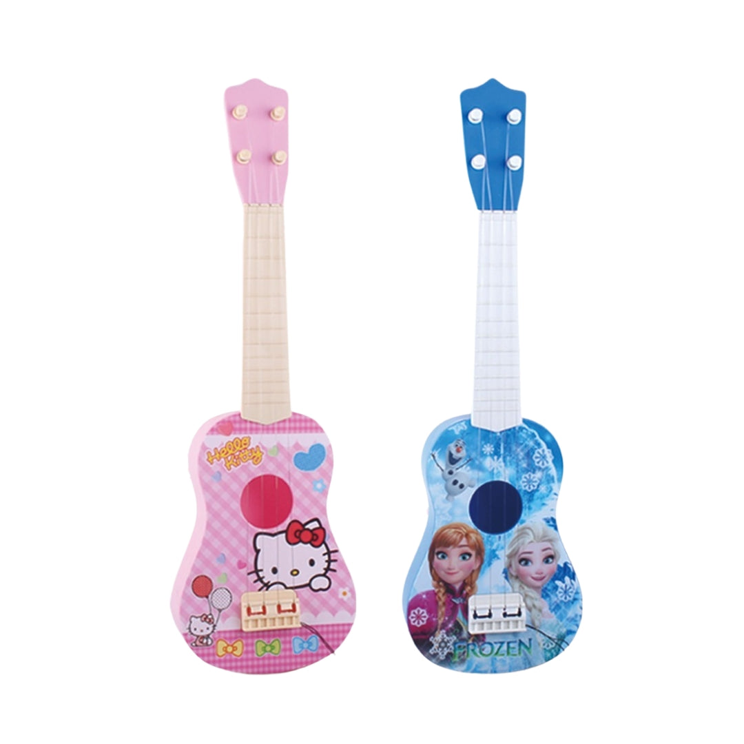 Frozen And Hello Kitty Guitar