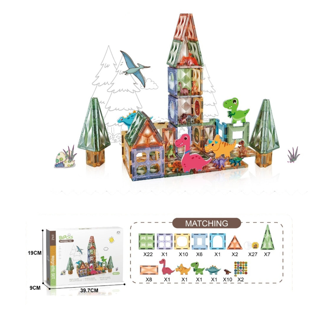 Magnetic Blocks (98 Pieces)