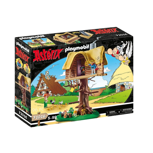 Playmobil Asterix Cacofonix with Treehouse
