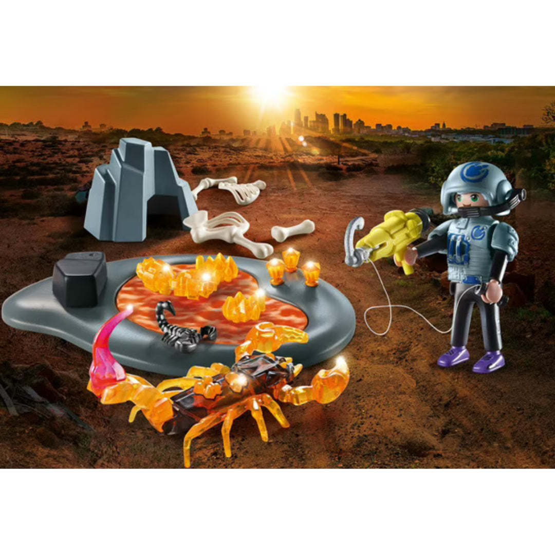 Playmobil Dino Rise Fire Scorpion Starter Pack