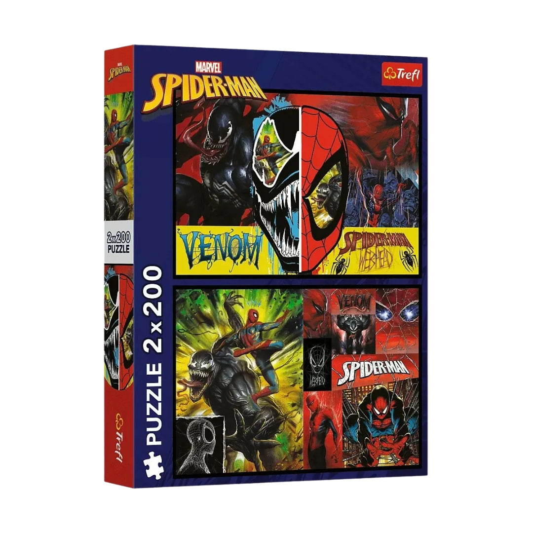 Spiderman Day and Night Puzzle