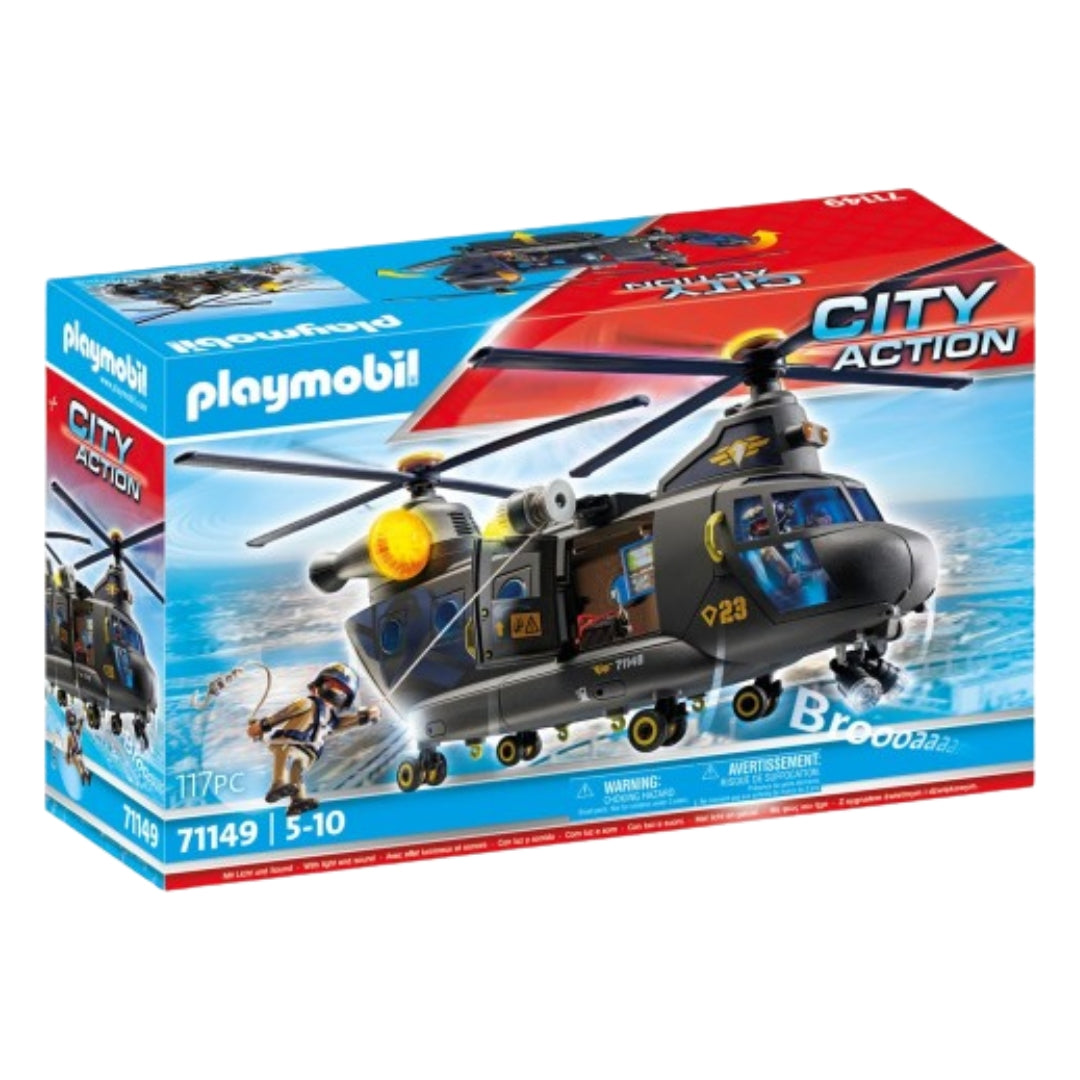 Playmobil Rescue Helicopter Playset