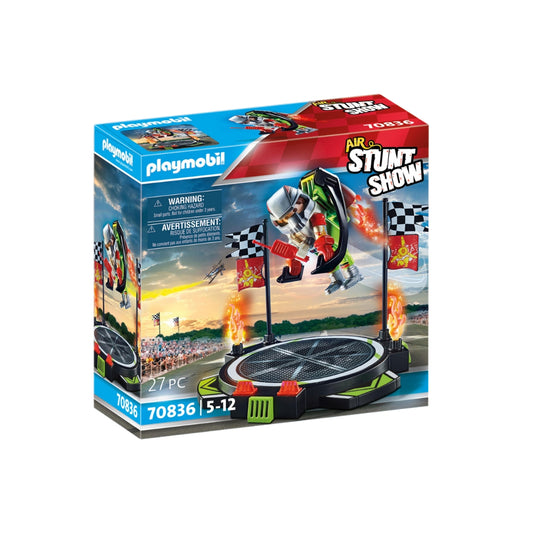 Playmobil Stuntshow Pilot With Jetpack