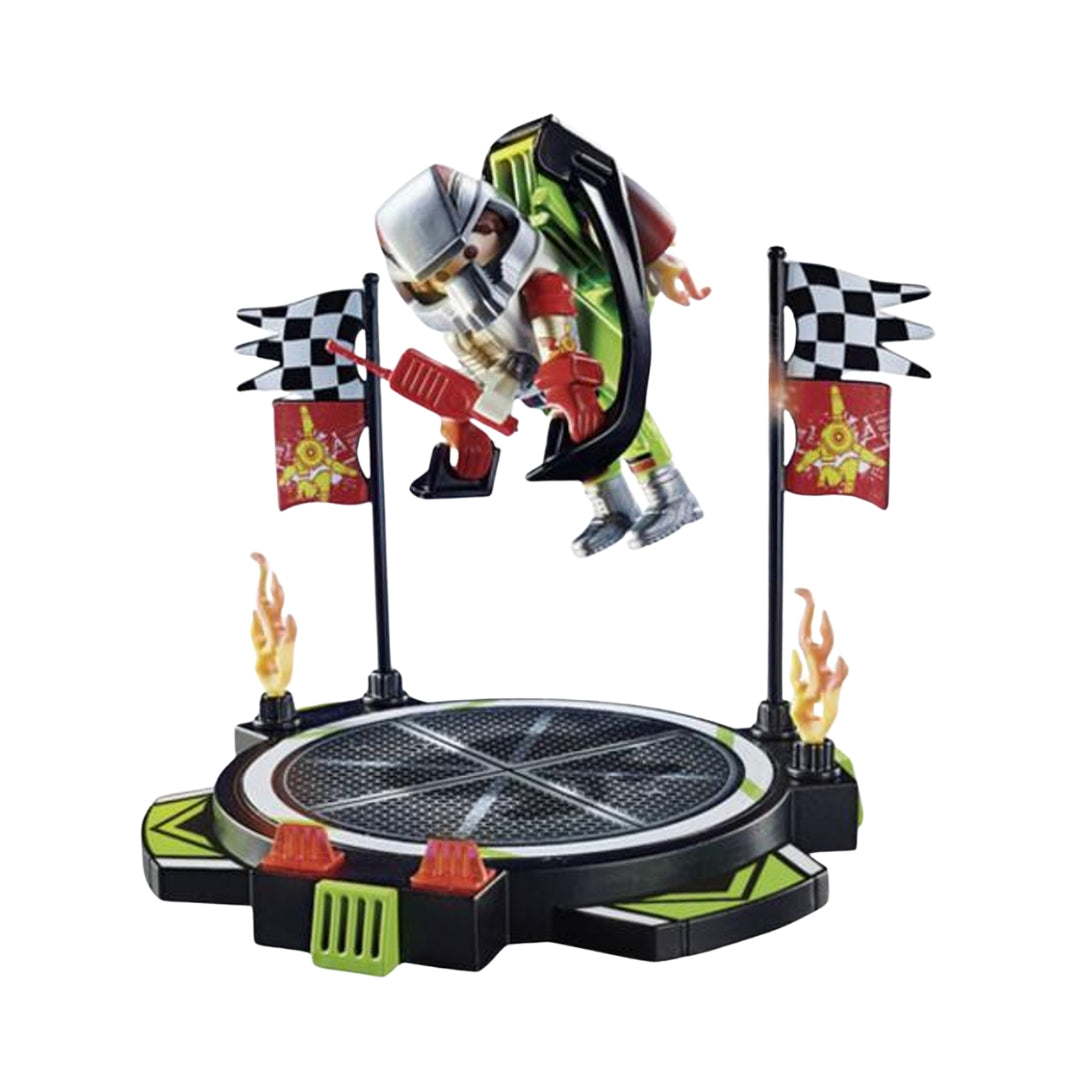 Playmobil Stuntshow Pilot With Jetpack