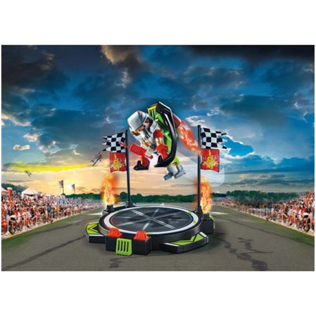 Playmobil Stuntshow Pilot With Jetpack