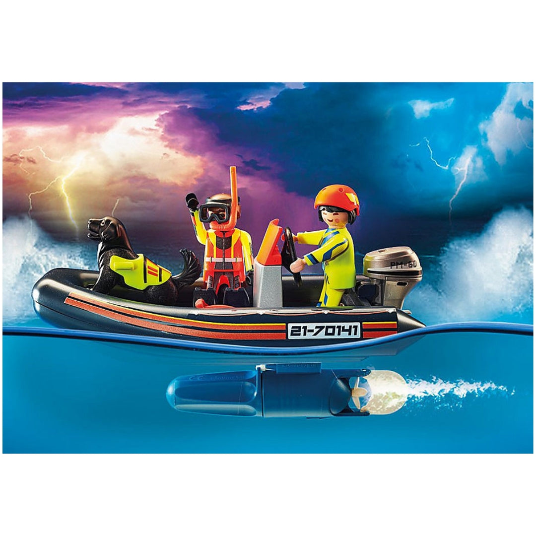 Playmobil Water Rescue with Dog