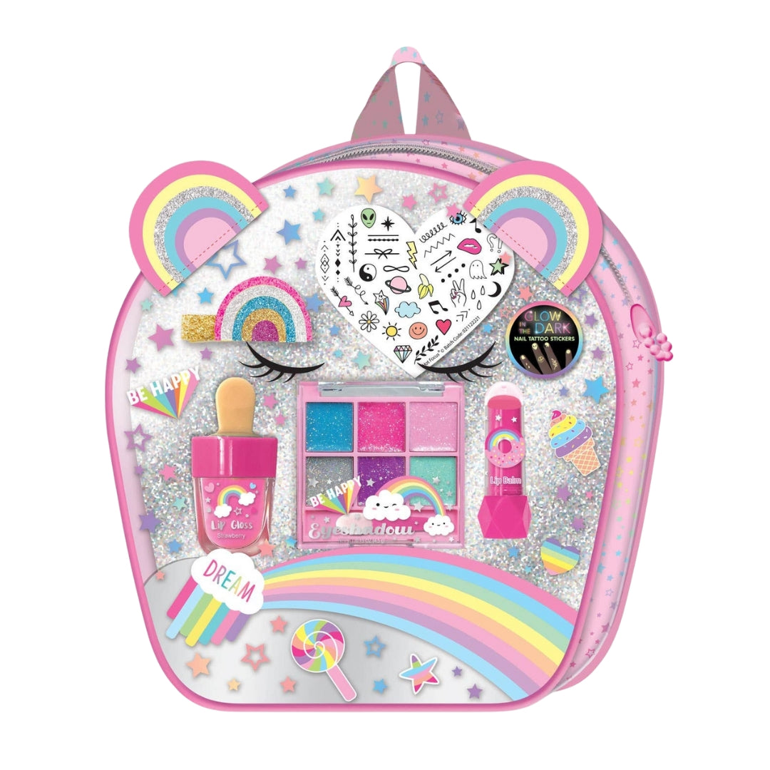 Glamz Rainbow Beauty Backpack