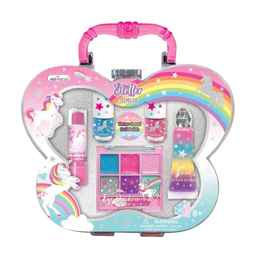 Glitter Cosmetic Unicorn Set