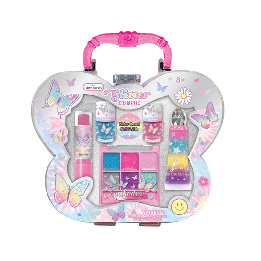 Glitter Cosmetic Butterfly Set