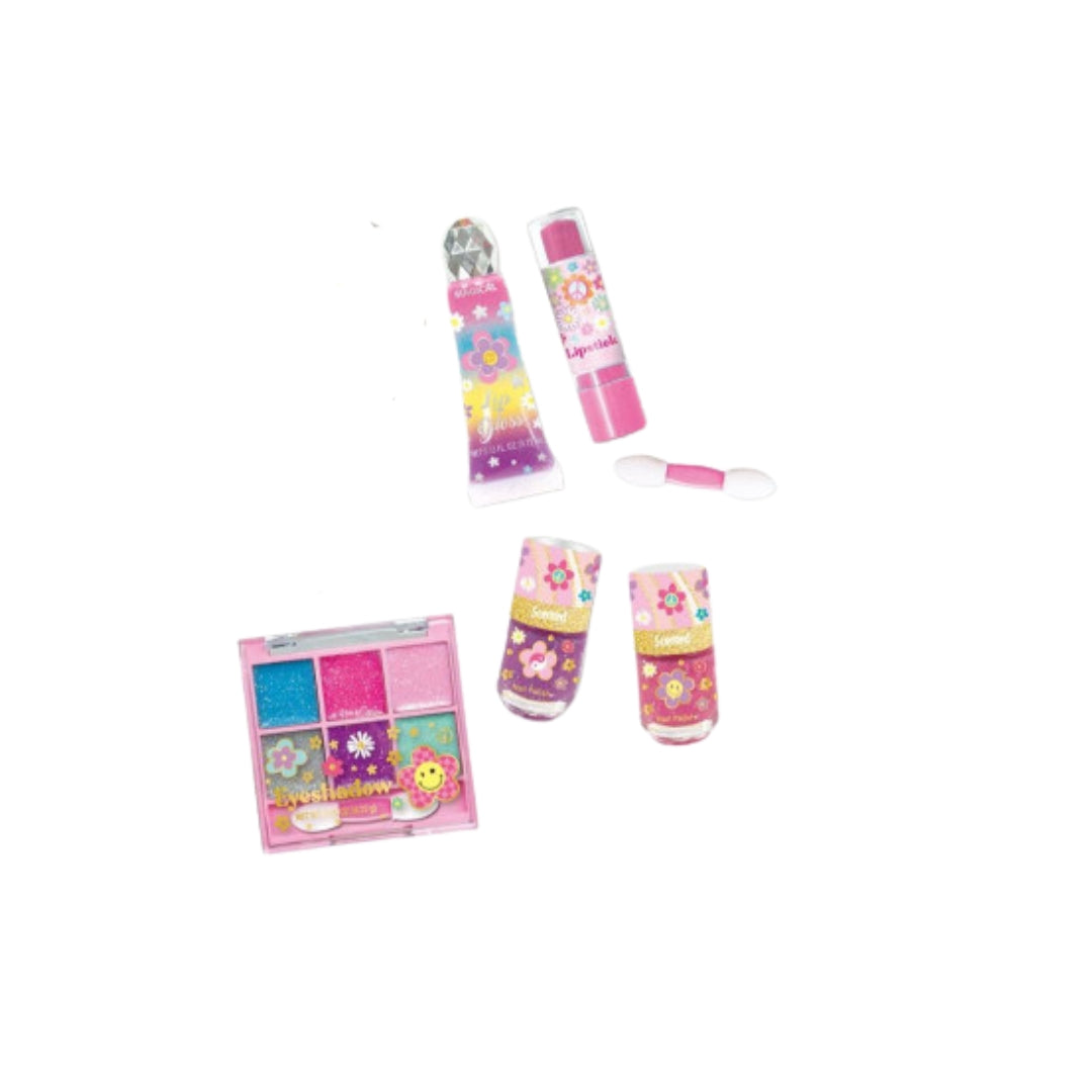 Glitter Cosmetic Flower Set