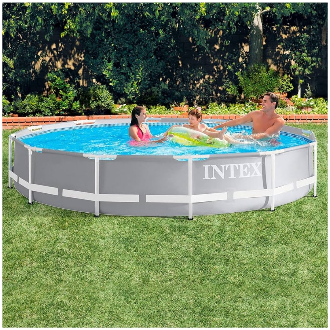 Intex Prism Frame Round Pool (3.66M X 76CM)