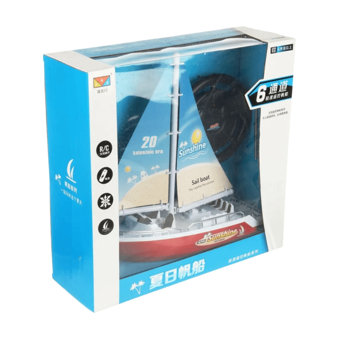 Kids Remote Control Sailing Boat (Assorted)