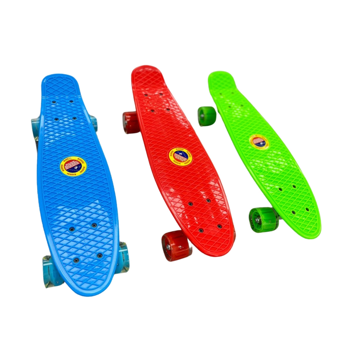 Skateboard with Light-Up Wheels (Assorted)