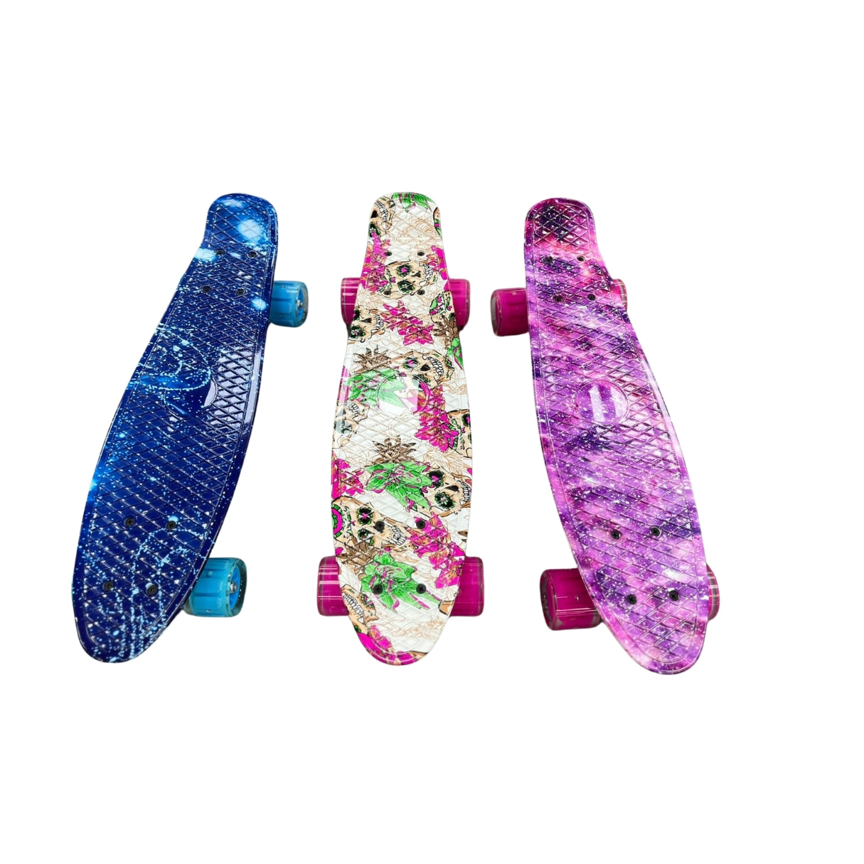 Skateboard with Flash Wheels (Assorted)