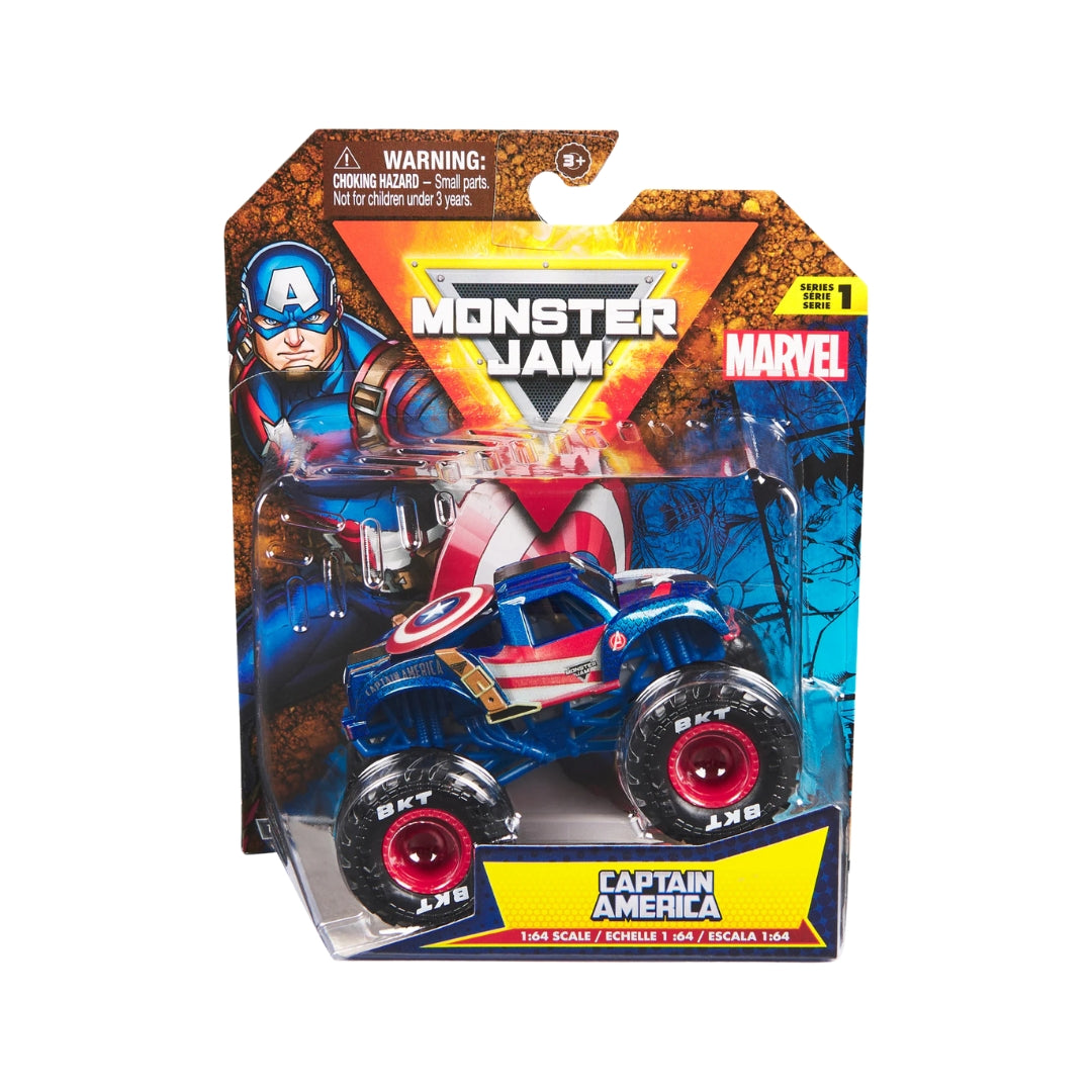 Monster Jam Marvel Superhero Toy Truck (Assorted)
