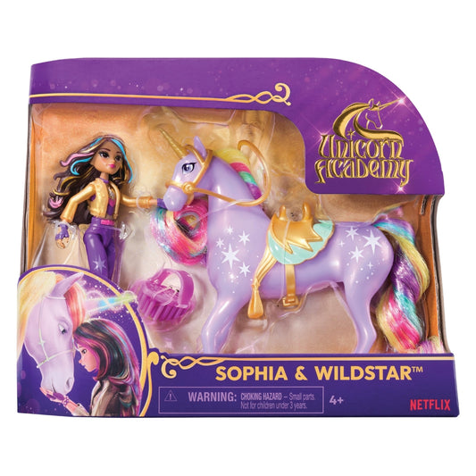 Unicorn Academy Small Doll & Unicorn Set (Assorted)
