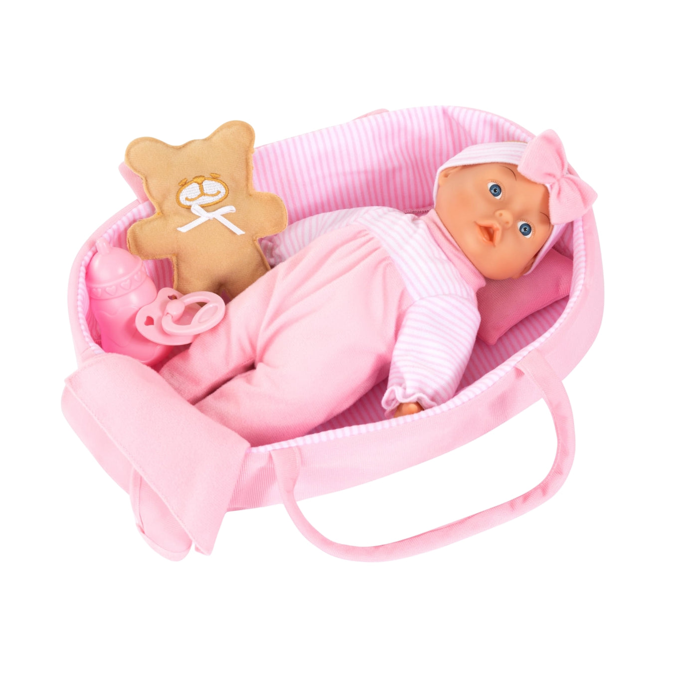 Bayer Doll with Baby Carrier Playset