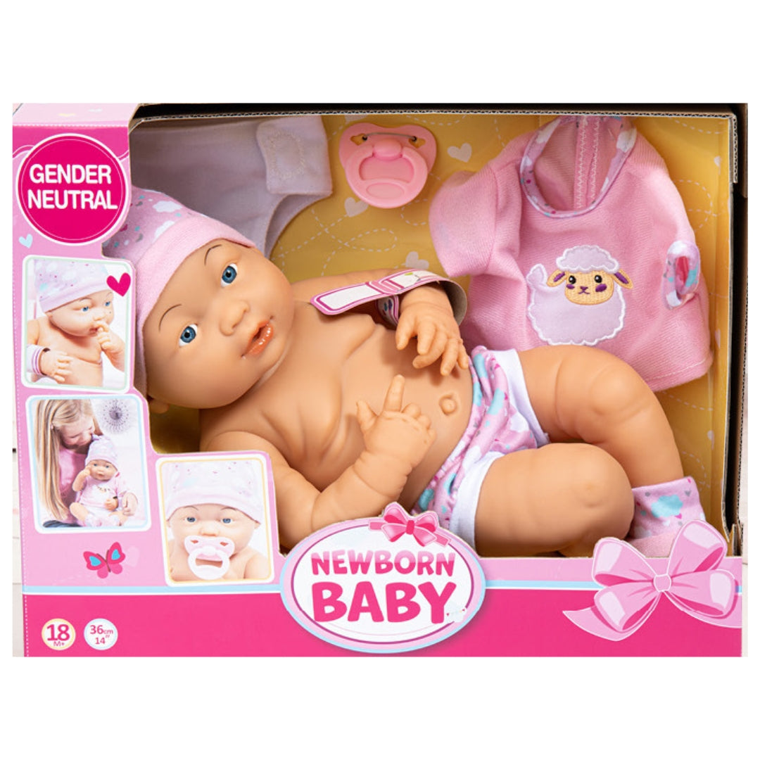 Bayer Cute Newborn Baby Doll
