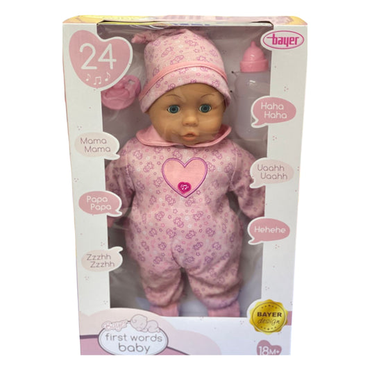 Bayer First Words Baby 38 cm