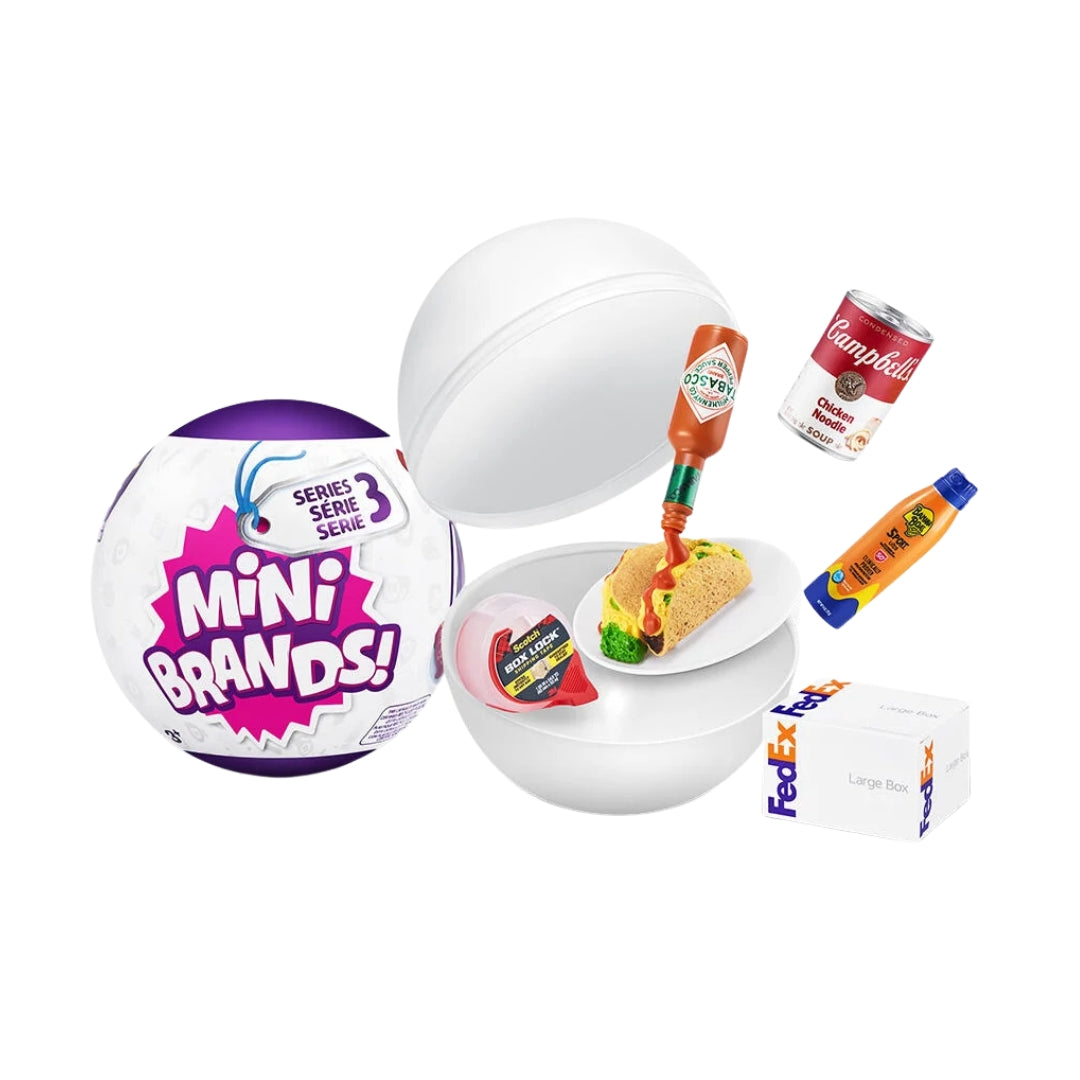 Mini Brands 5 Surprise Global Series 3 (Assorted)