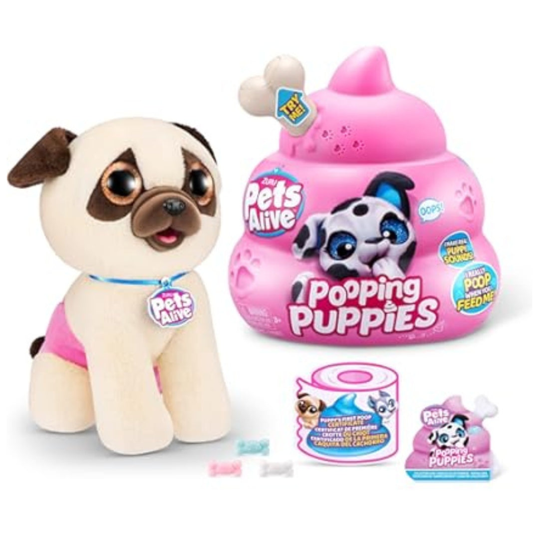 Pets Alive Pooping Puppies (Assorted)
