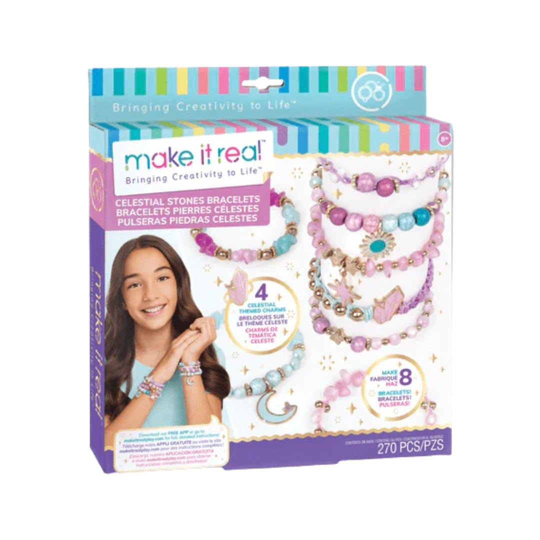 Make It Real DIY Bracelets with Celestial Stones