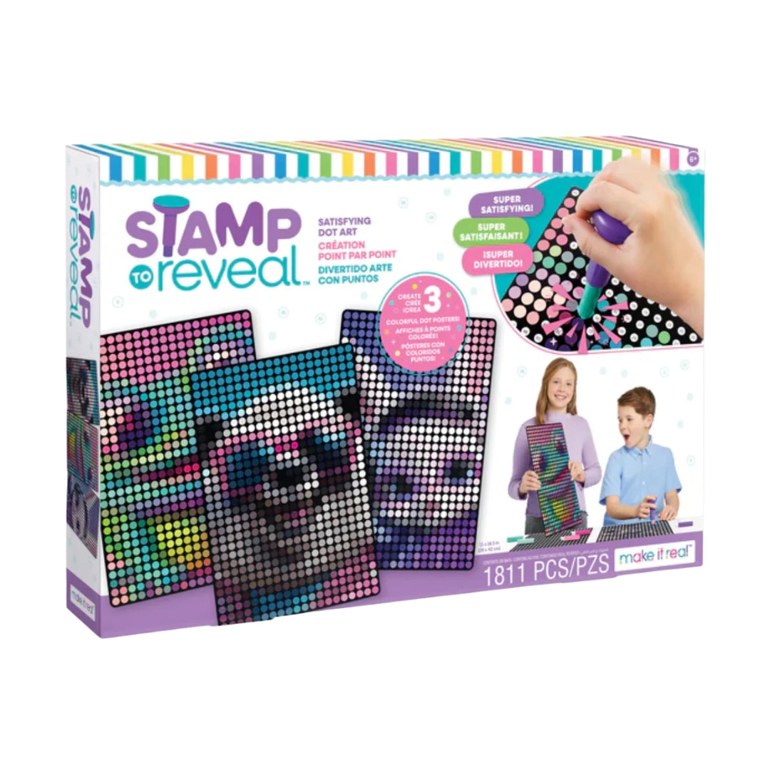 Stamp Reveal : DJ Bunny Frog Princess Chillin Panda