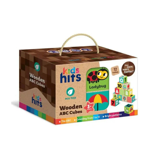 Kids Hits ABC Wooden Blocks