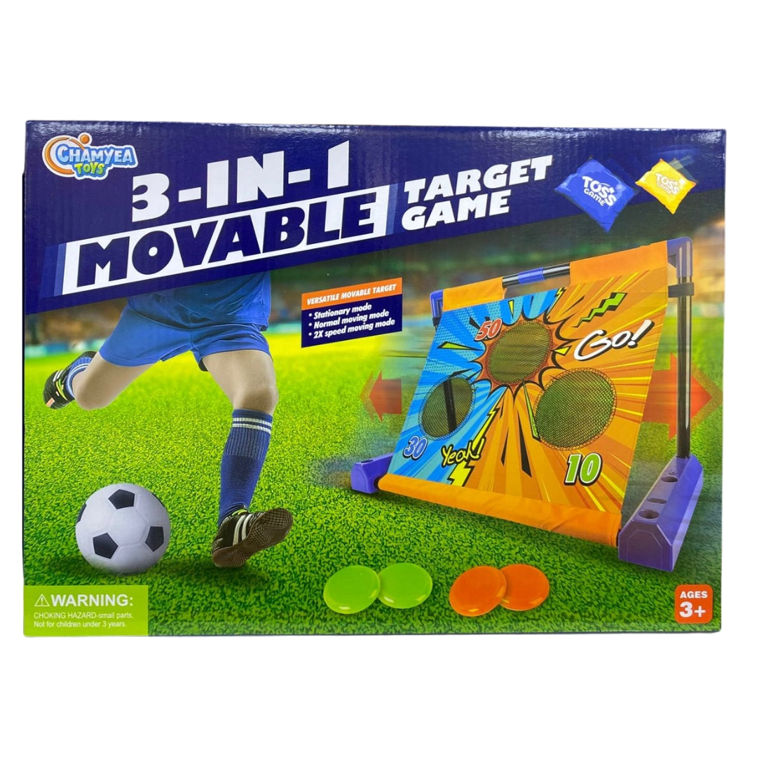 3-in-1 Mobile Target Game Set