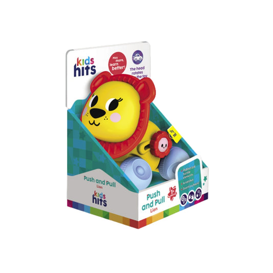 Kids Hits Push & Pull Lion