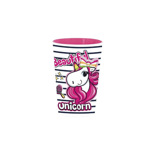 Herevin Unicorn Plastic Cup (Mixed Designs)