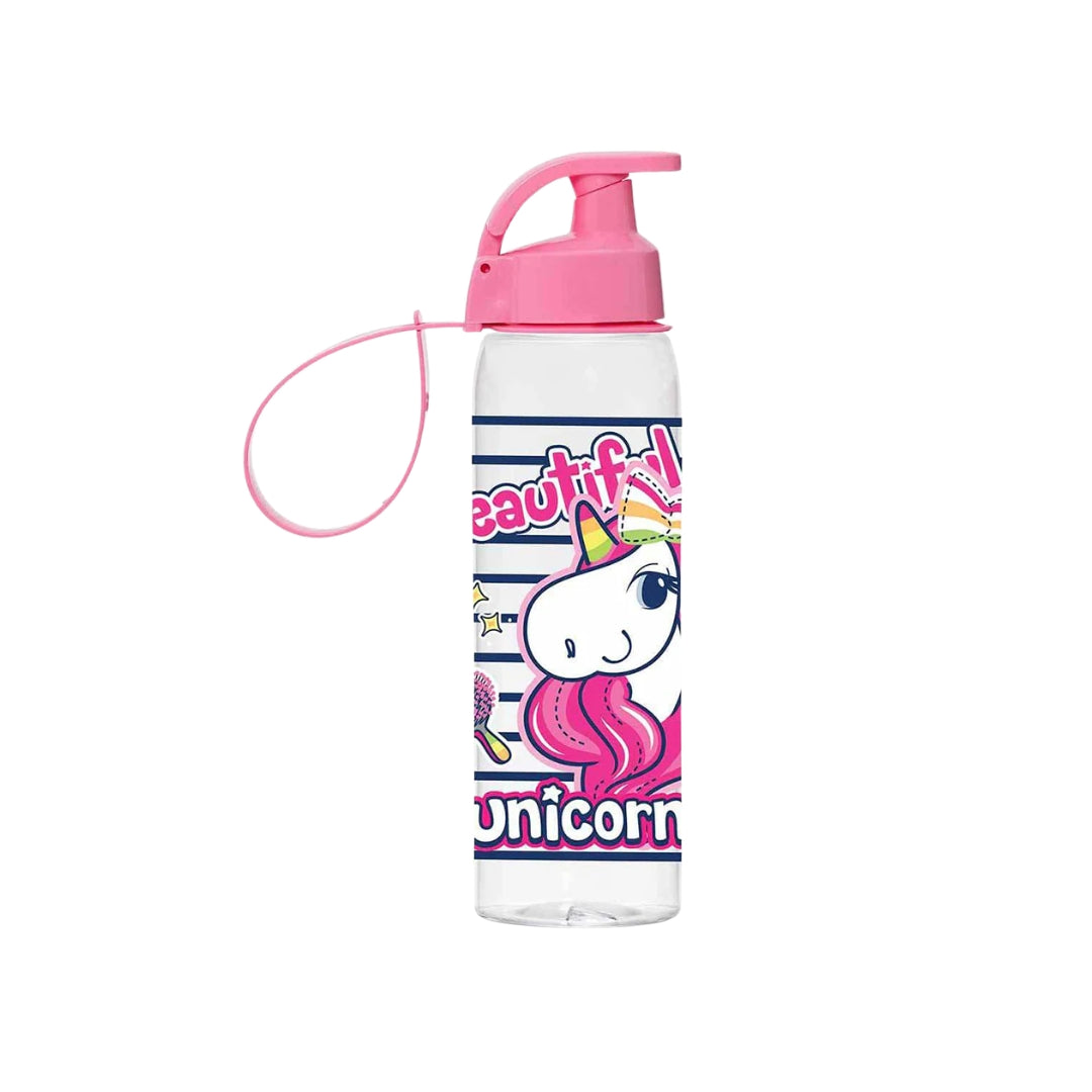 Herevin Unicorn Bottle With Hanger – 500ml (Mixed Designs)