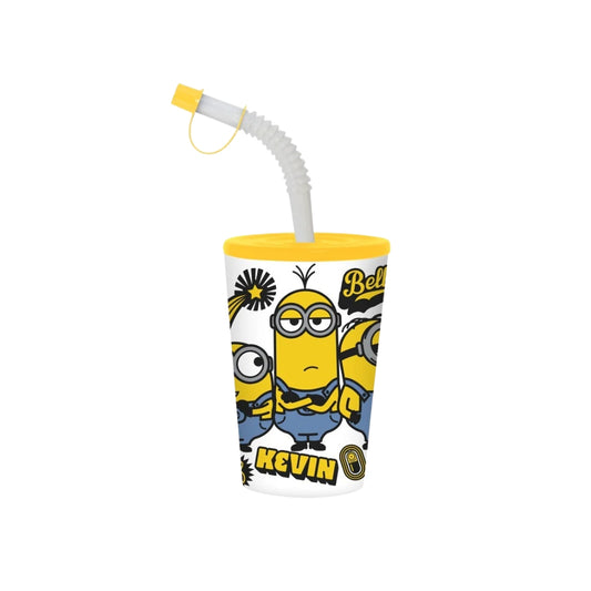 Herevin Minion Cup with Straw