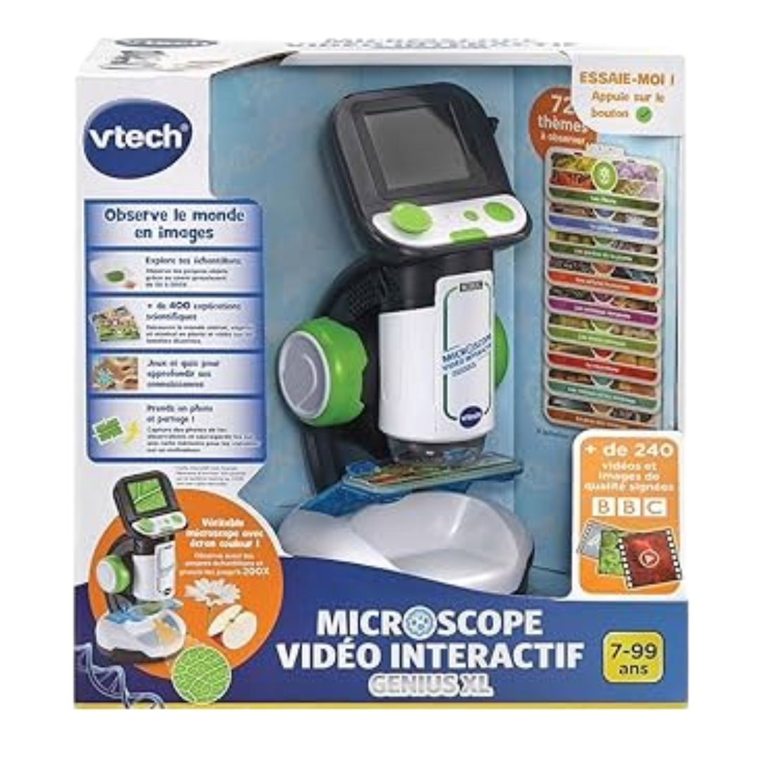 Vtech Genius XL Microscope Video Interactif