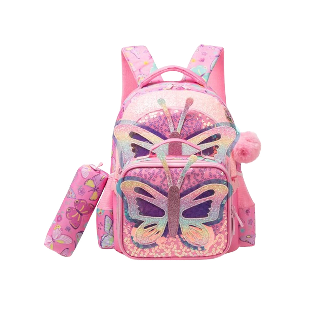 Backpack Butterfly Set of 3 PCS