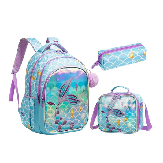 Backpack Mermaid Set of 3 PCS