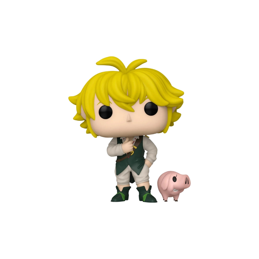 Funko Pop Seven Deadly Sins Meliodas with Hawk