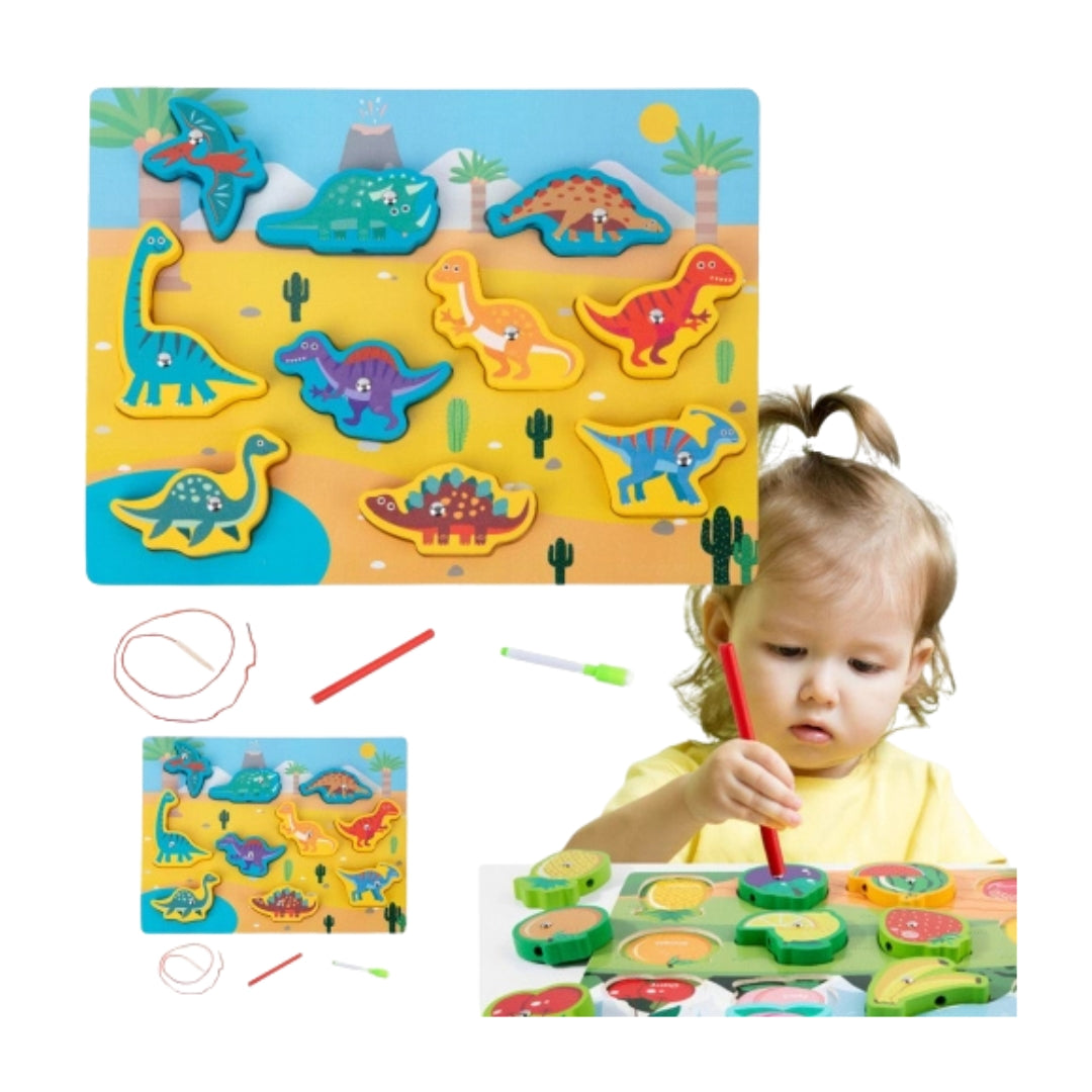 Dinosaur Double Sided Multi Function Board