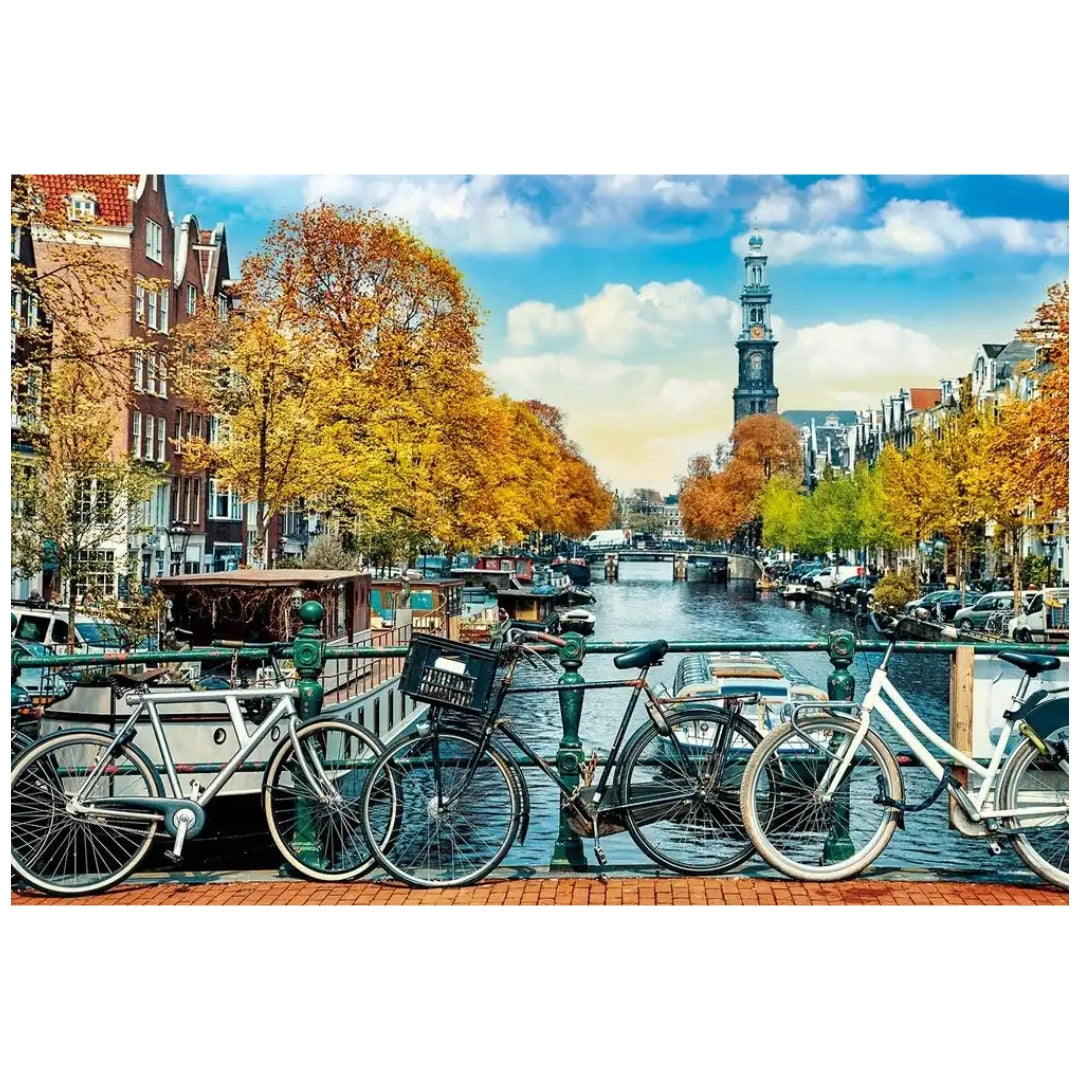 Trefl 1000-Piece Puzzle – Autumn in Amsterdam