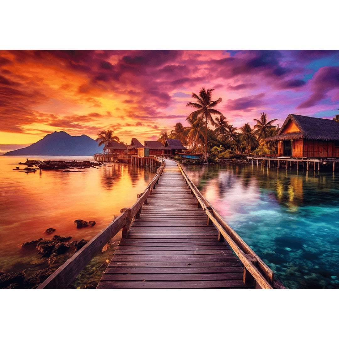 Trefl Paradise Island 1000-Piece Puzzle