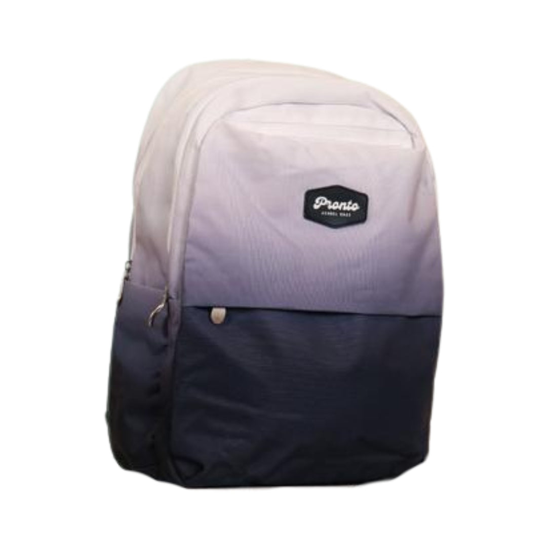 School Bag 18 Inches Set Black and White