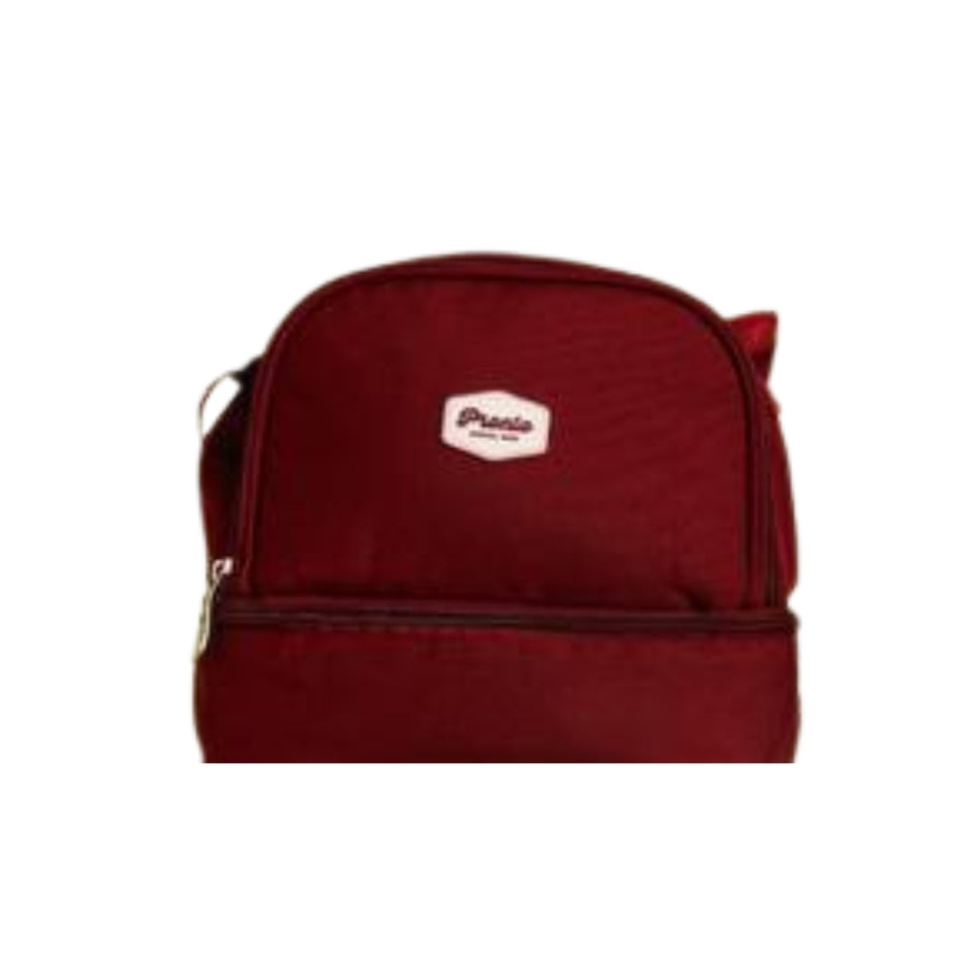 School Bag 18 Inches Red Set of 3