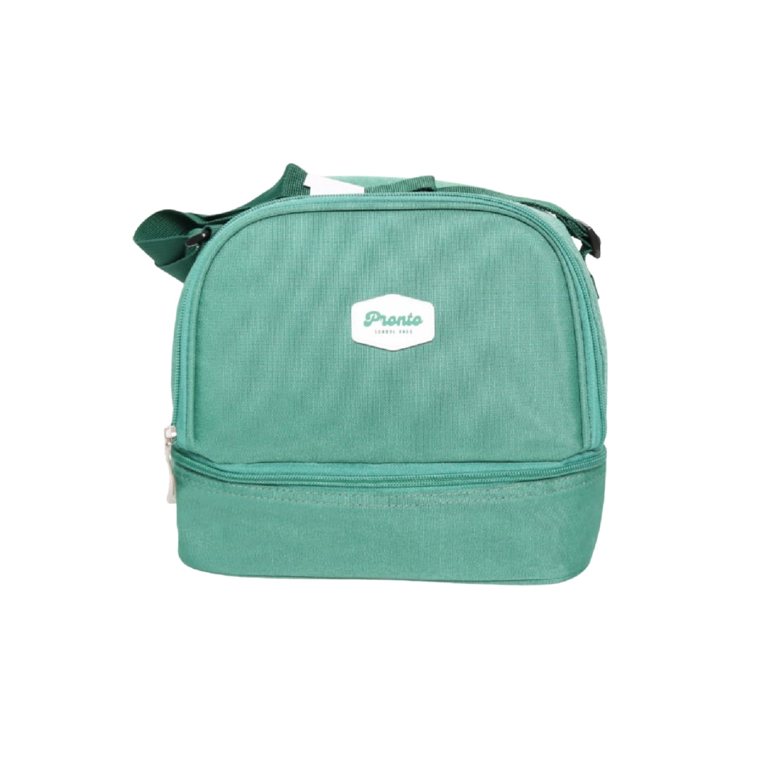 School Bag 18 Inches Green Set of 3