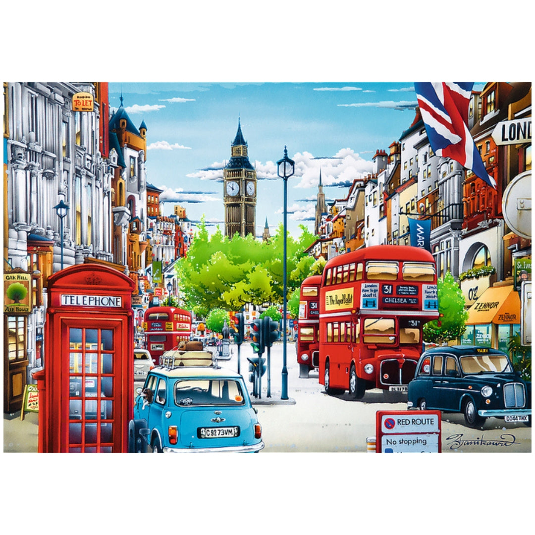 London Street Puzzle 1000 Pieces