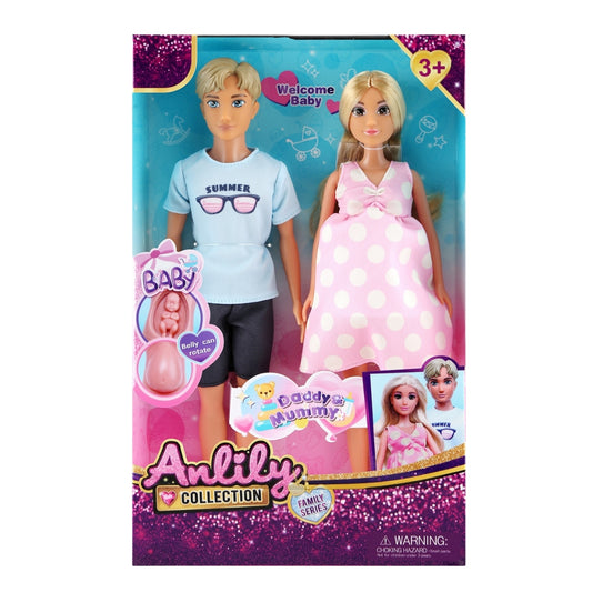 Family Play with Anlily Dolls