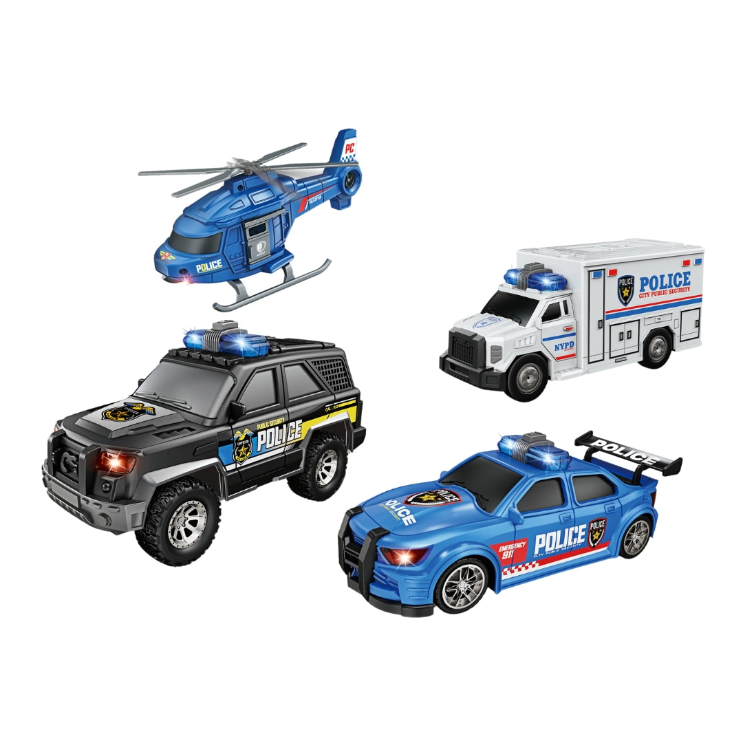 Small City Police Vehicle Set