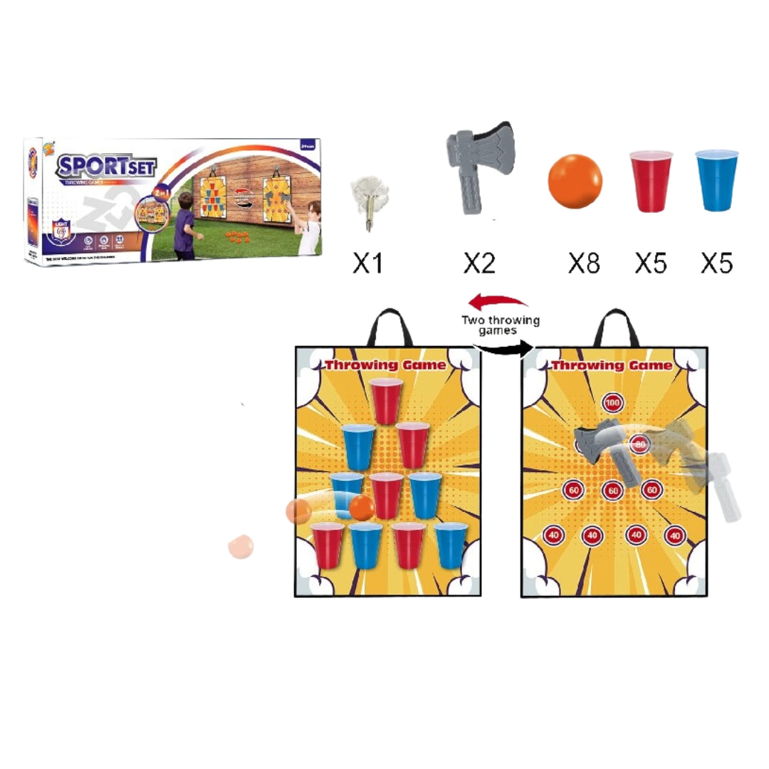 Sport Set 2-in-1 Throwing Game